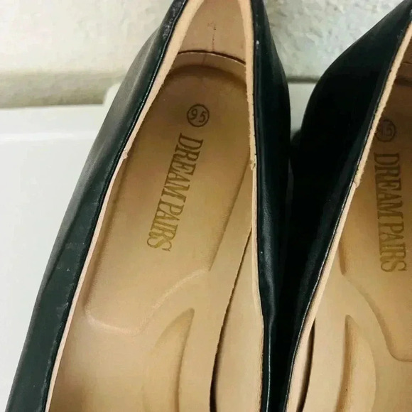 DREAM PAIRS Women's Chunky Heels Closed Toe Low Block Work Shoes Pointed Toe - Picture 12 of 14